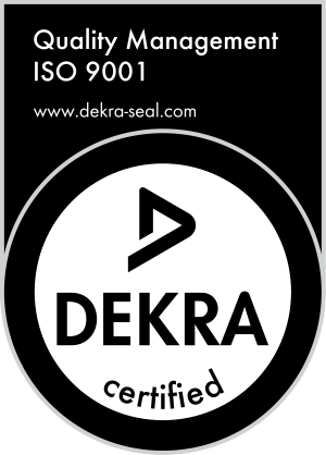 Our quality is audited - DEKRA